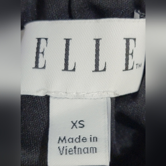 ELLE Swiss Dot Halter Dress Size XS Sleeveless Shift - Picture 4 of 10